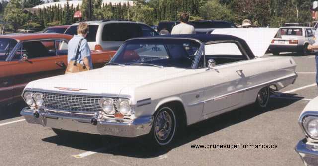 1963 Impala SS sport coupe with vinyl roof